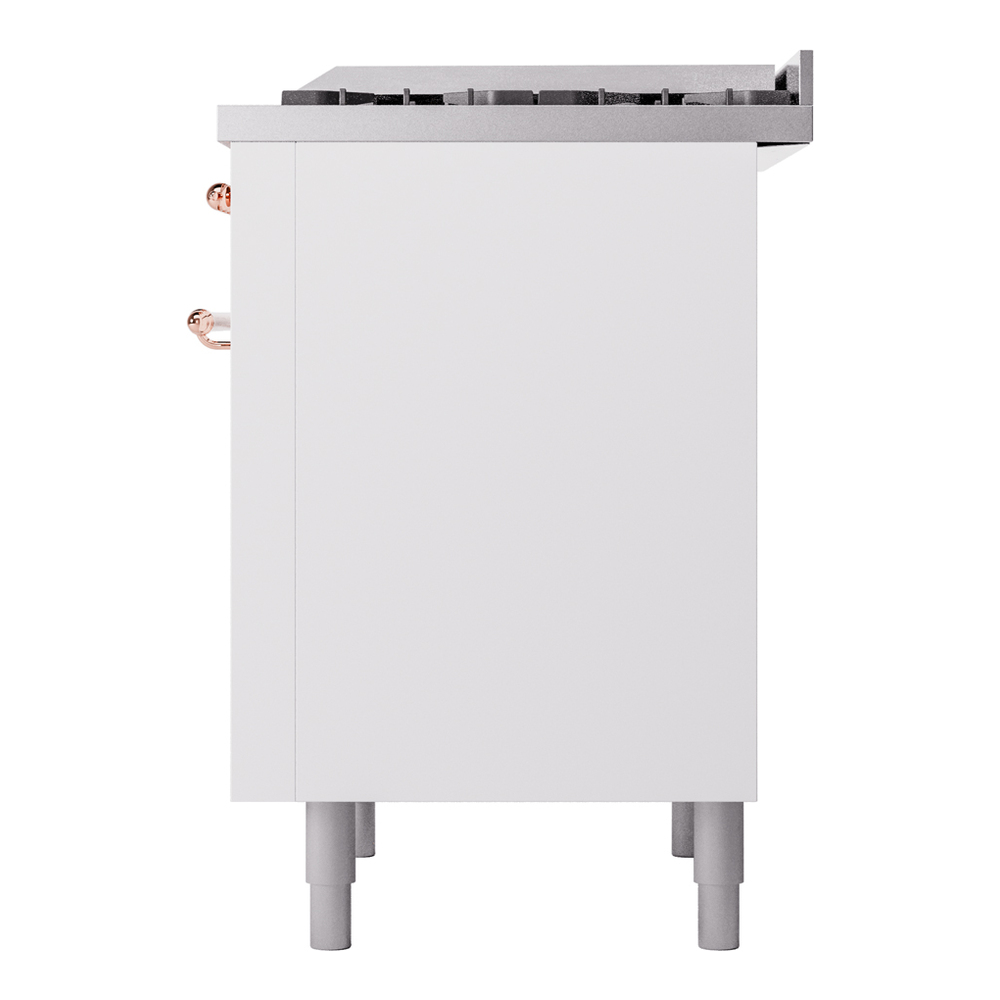 ILVE Nostalgie II 36" UP36FNMPWHPLP Dual Fuel Range right side