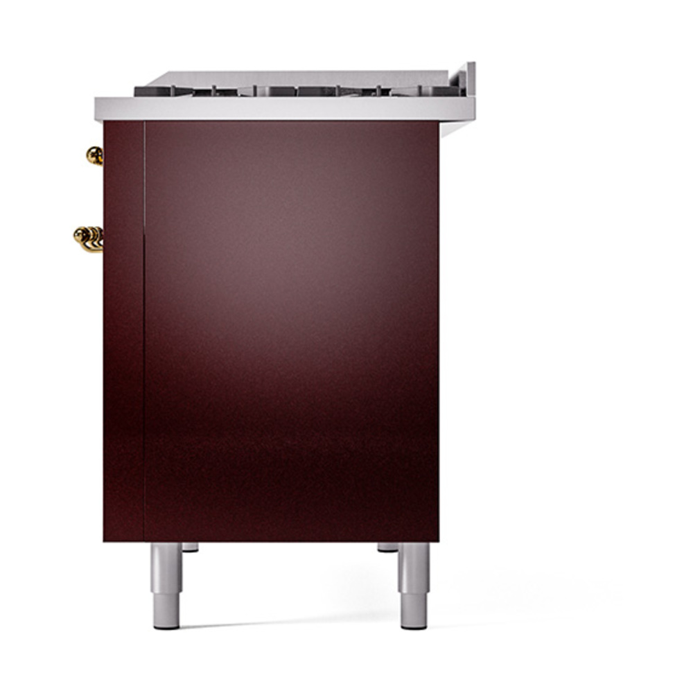 ILVE_UP48FQNMPBUGLP_Nostalgie_II_48"_Dual_Fuel_Range_right_side