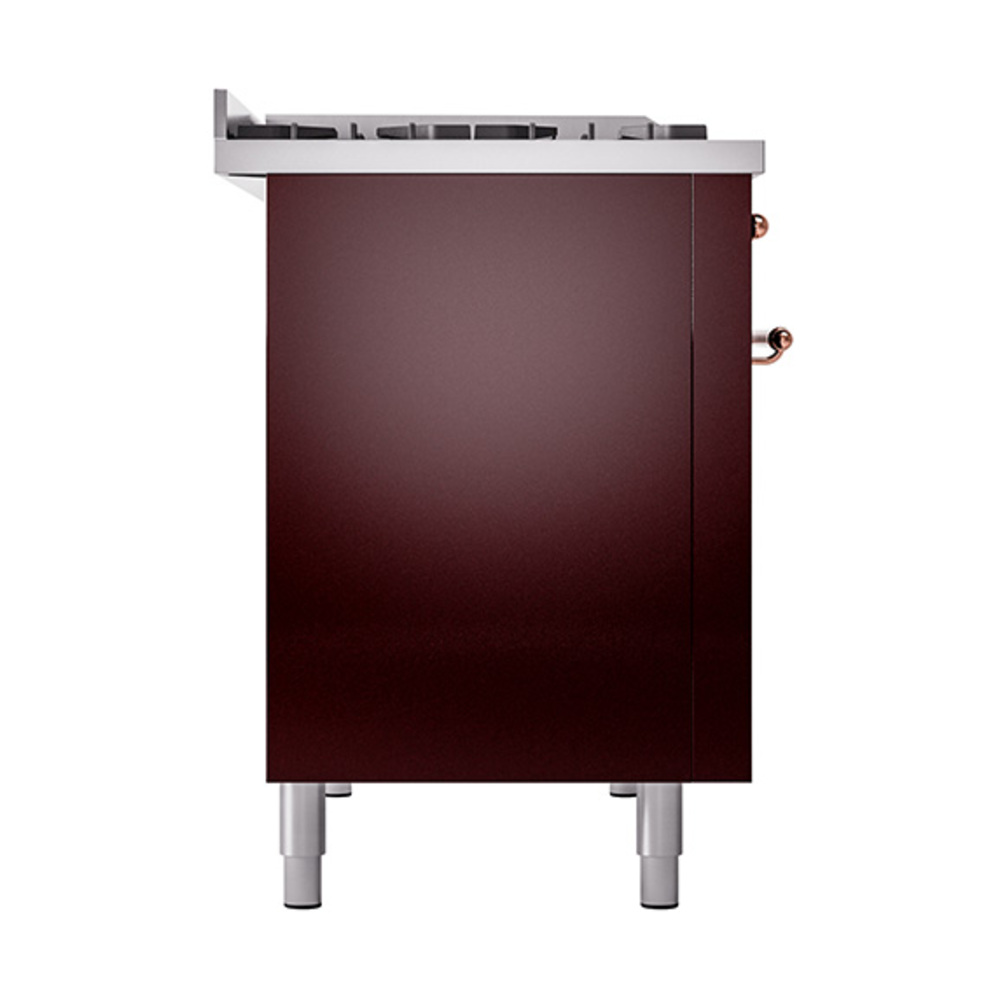 ILVE_UP48FQNMPBUPLP_Nostalgie_II_48"_Dual_Fuel_Range_left_side