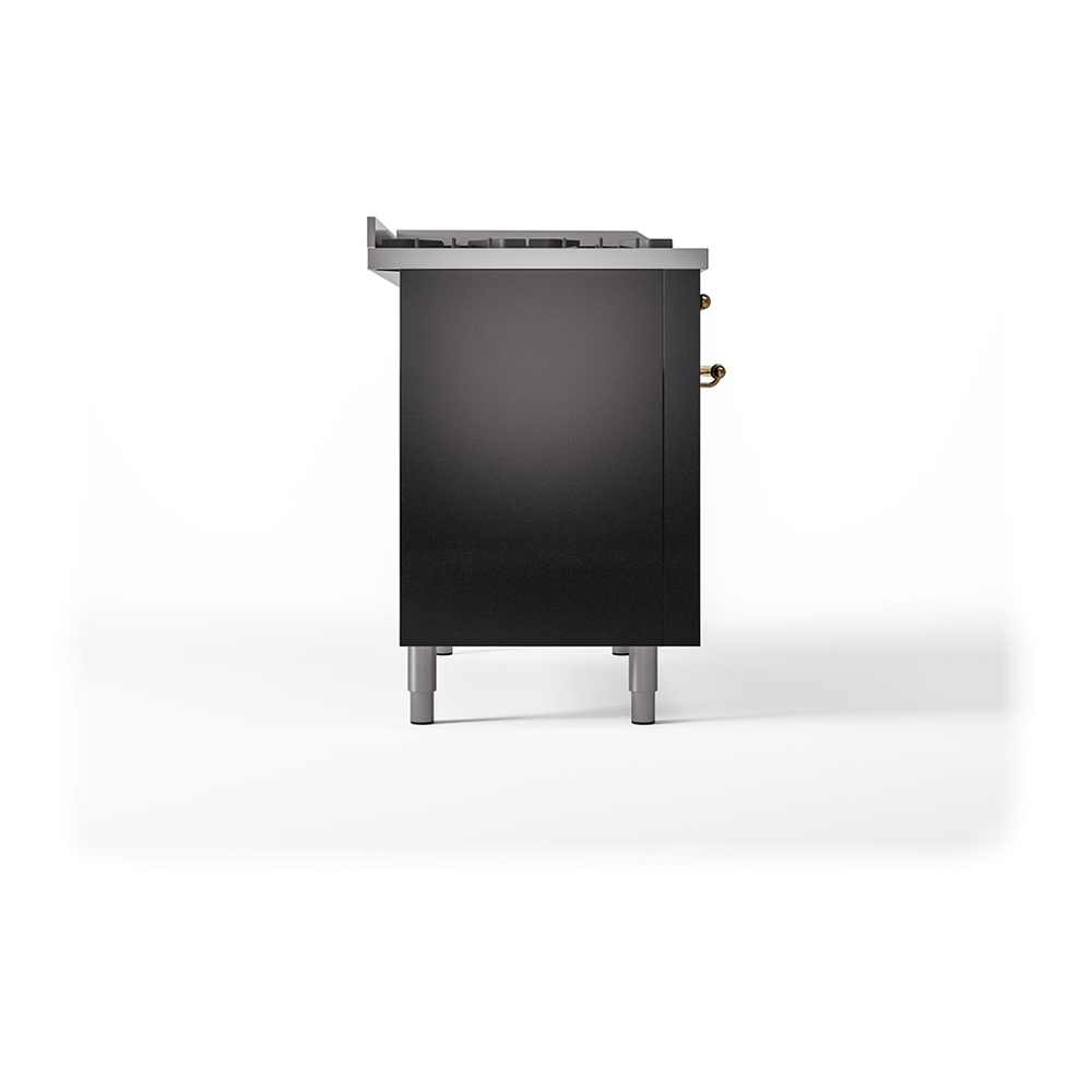 ILVE_UP48FSQNMPBKP_Nostalgie_II_48"_Dual_Fuel_Range_left_side