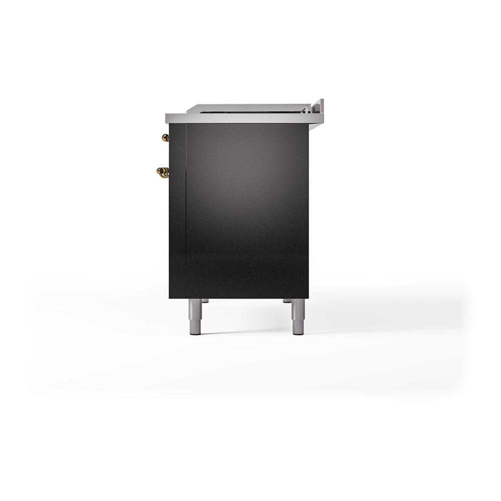 ILVE_UP48FSQNMPBKP_Nostalgie_II_48"_Dual_Fuel_Range_right_side