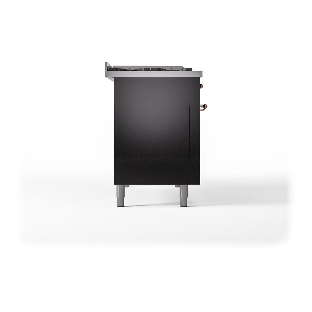 ILVE_UP48FSQNMPBKP_Nostalgie_II_48"_Dual_Fuel_Range_left_side
