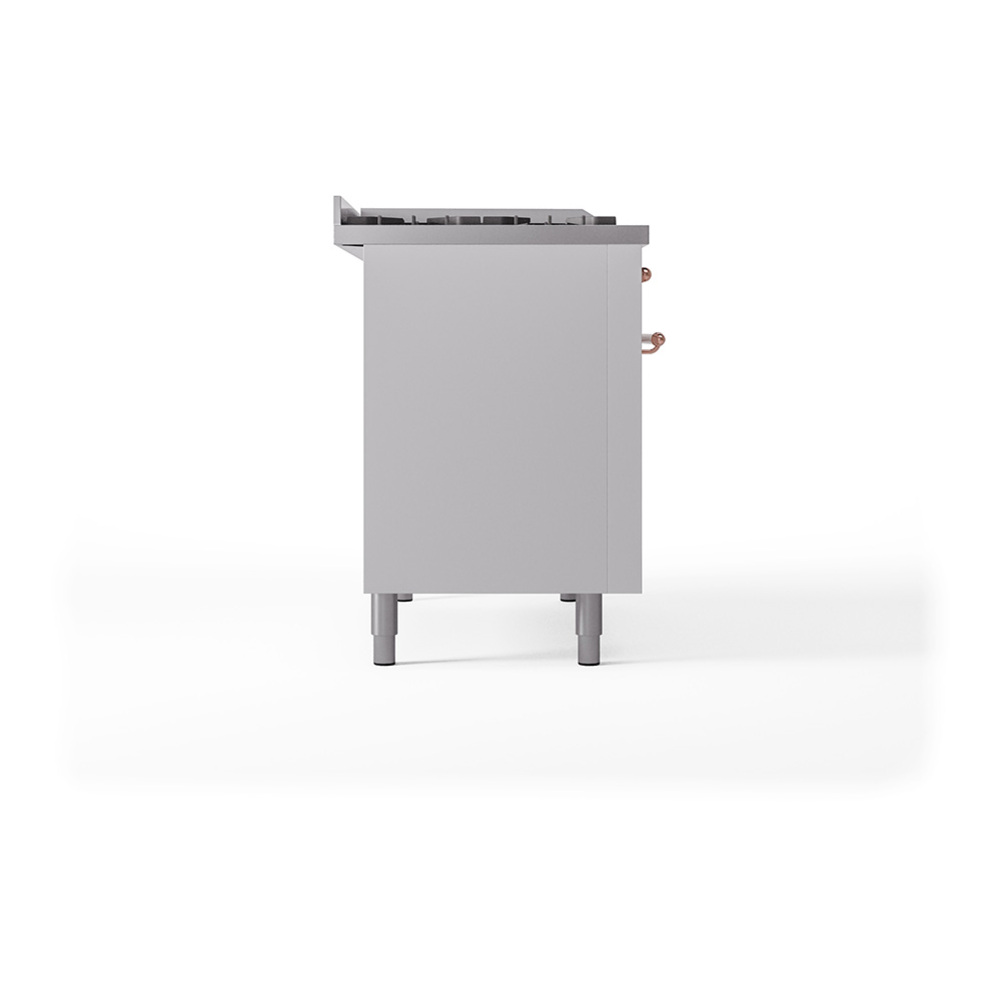 ILVE_UP48FSQNMPWHP_Nostalgie_II_48"_Dual_Fuel_Range_left_side