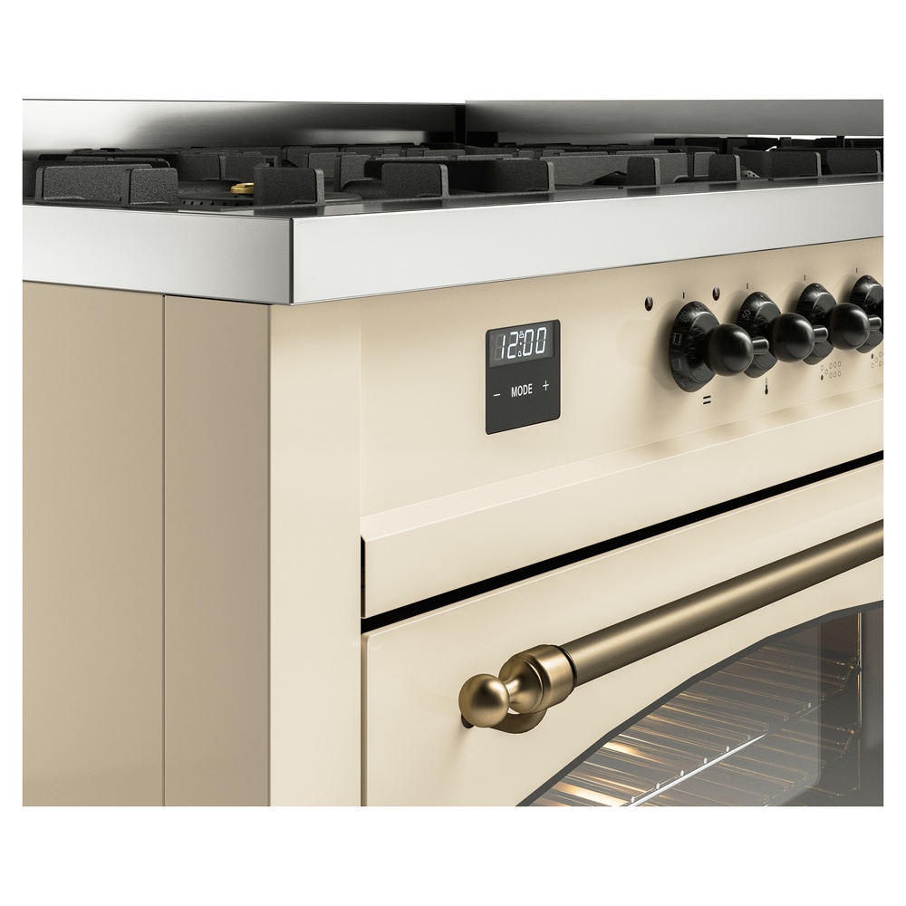 ILVE UP60FNMPAWBLP Nostalgie II 60" Dual Fuel Range, details
