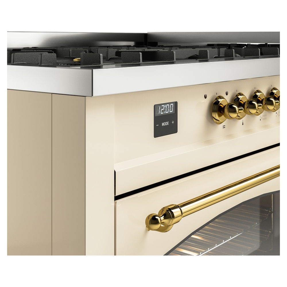 ILVE UP60FNMPAWG Nostalgie II 60" Dual Fuel Range, details