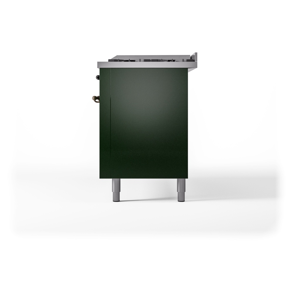 ILVE UP60FNMPEGB Nostalgie II 60" Dual Fuel Range, right side view