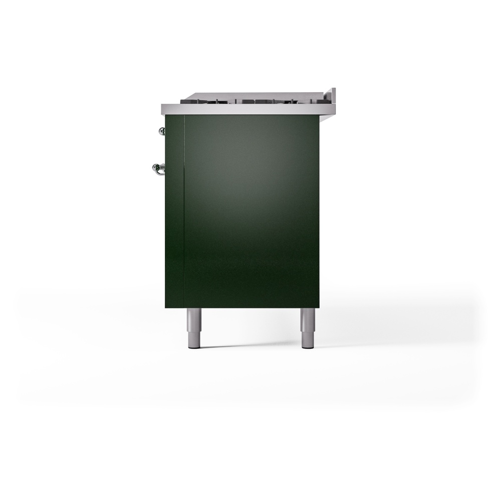 ILVE UP60FNMPEGC Nostalgie II 60" Dual Fuel Range, right side view