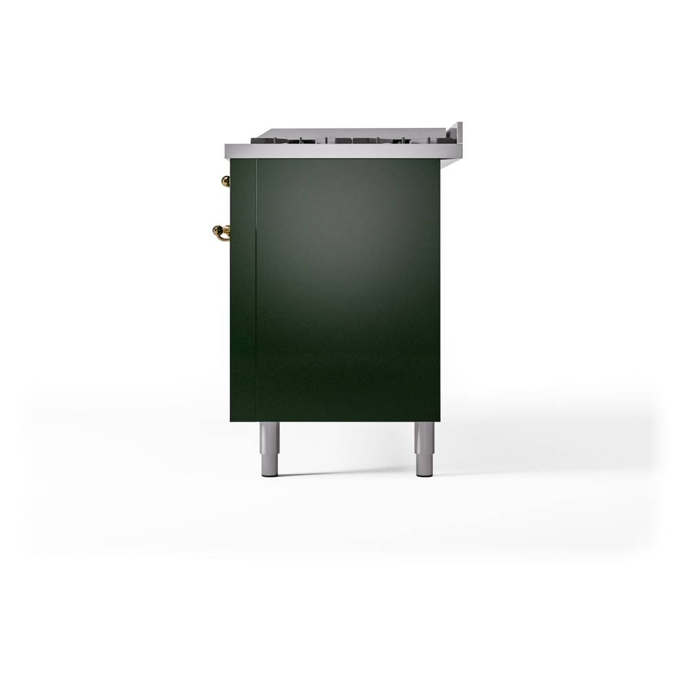 ILVE UP60FNMPEGG Nostalgie II 60" Dual Fuel Range, right side view