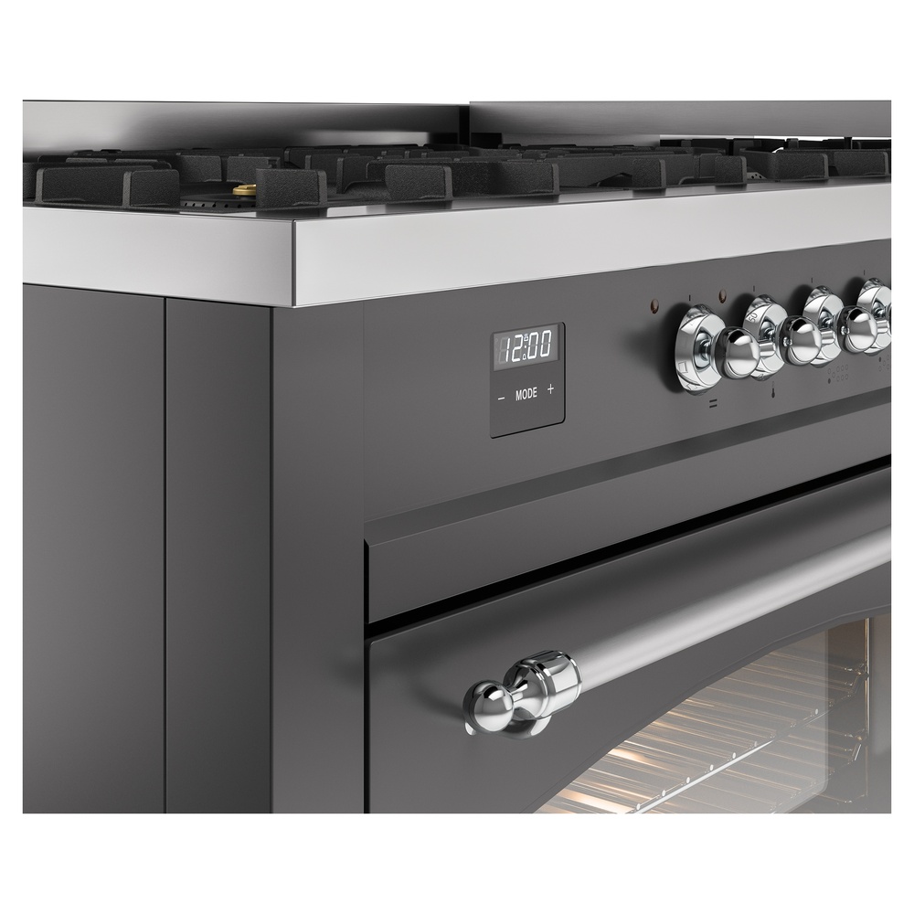 ILVE UP60FNMPMGCLP Nostalgie II 60" Dual Fuel Range, details