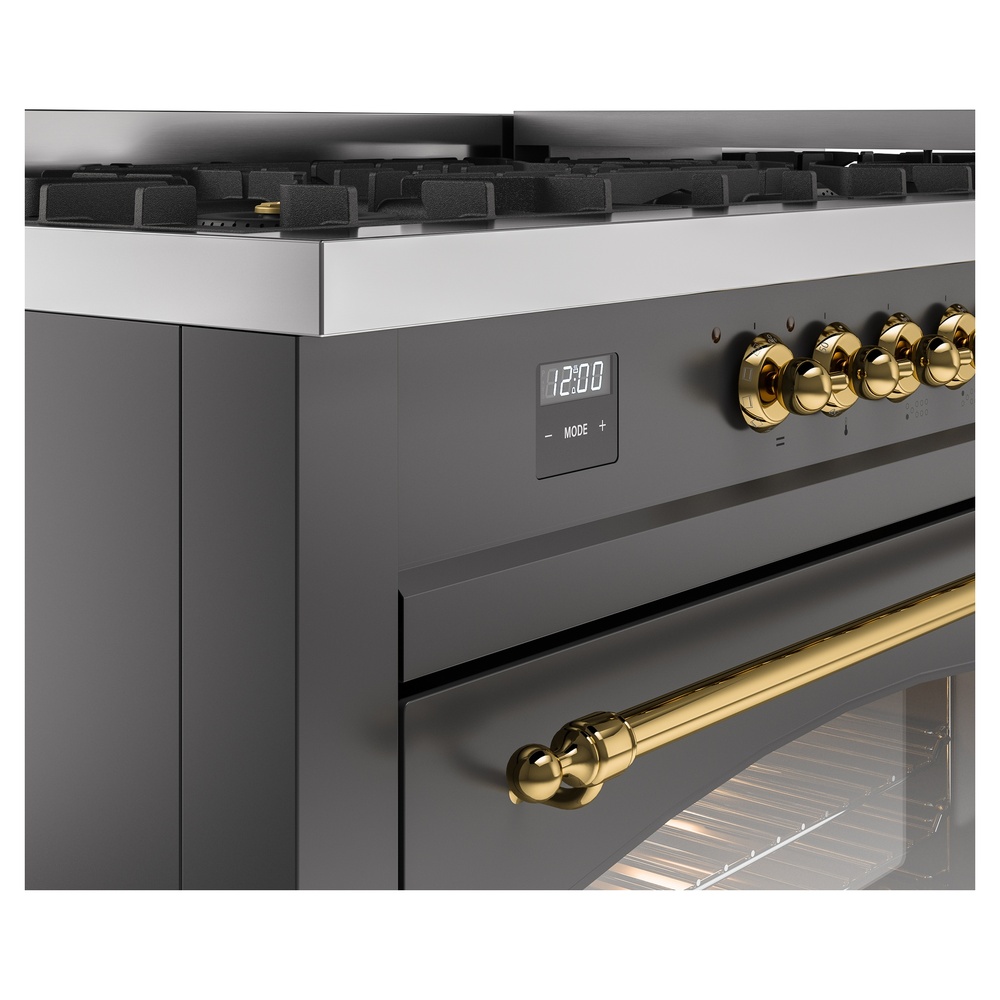 ILVE UP60FNMPMGGLP Nostalgie II 60" Dual Fuel Range, details