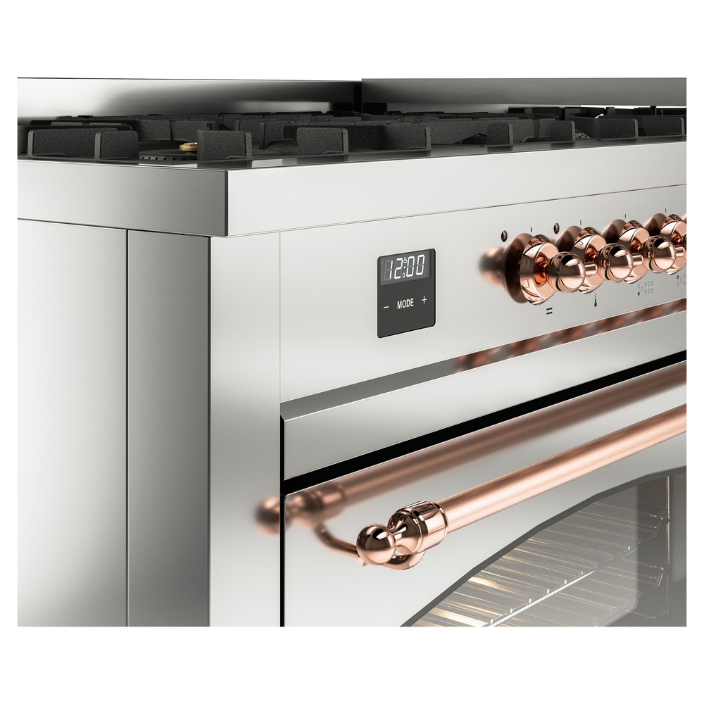 ILVE UP60FNMPSSPLP Nostalgie II 60" Dual Fuel Range, details