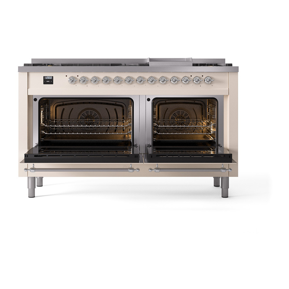 ILVE_UP60FQNMPAWC_Nostalgie_II_Dual_Fuel_Range_oven_door_opened