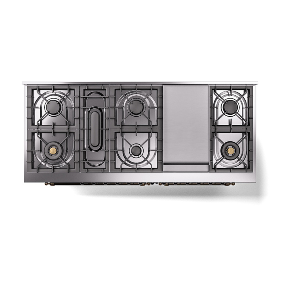 ILVE_UP60FQNMPBGBLP_Nostalgie_II_Dual_Fuel_Range_top_view