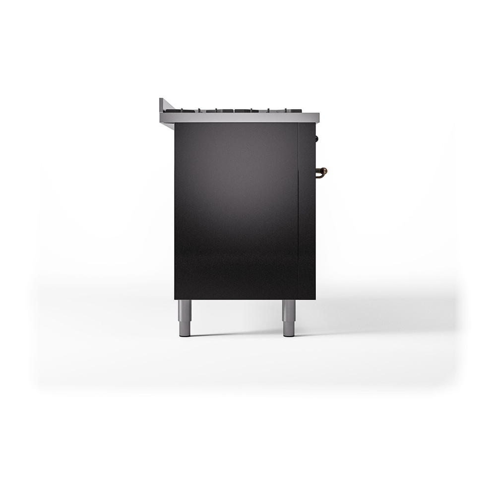 ILVE_UP60FQNMPBKB_Nostalgie_II_Dual_Fuel_Range_Left_Angle