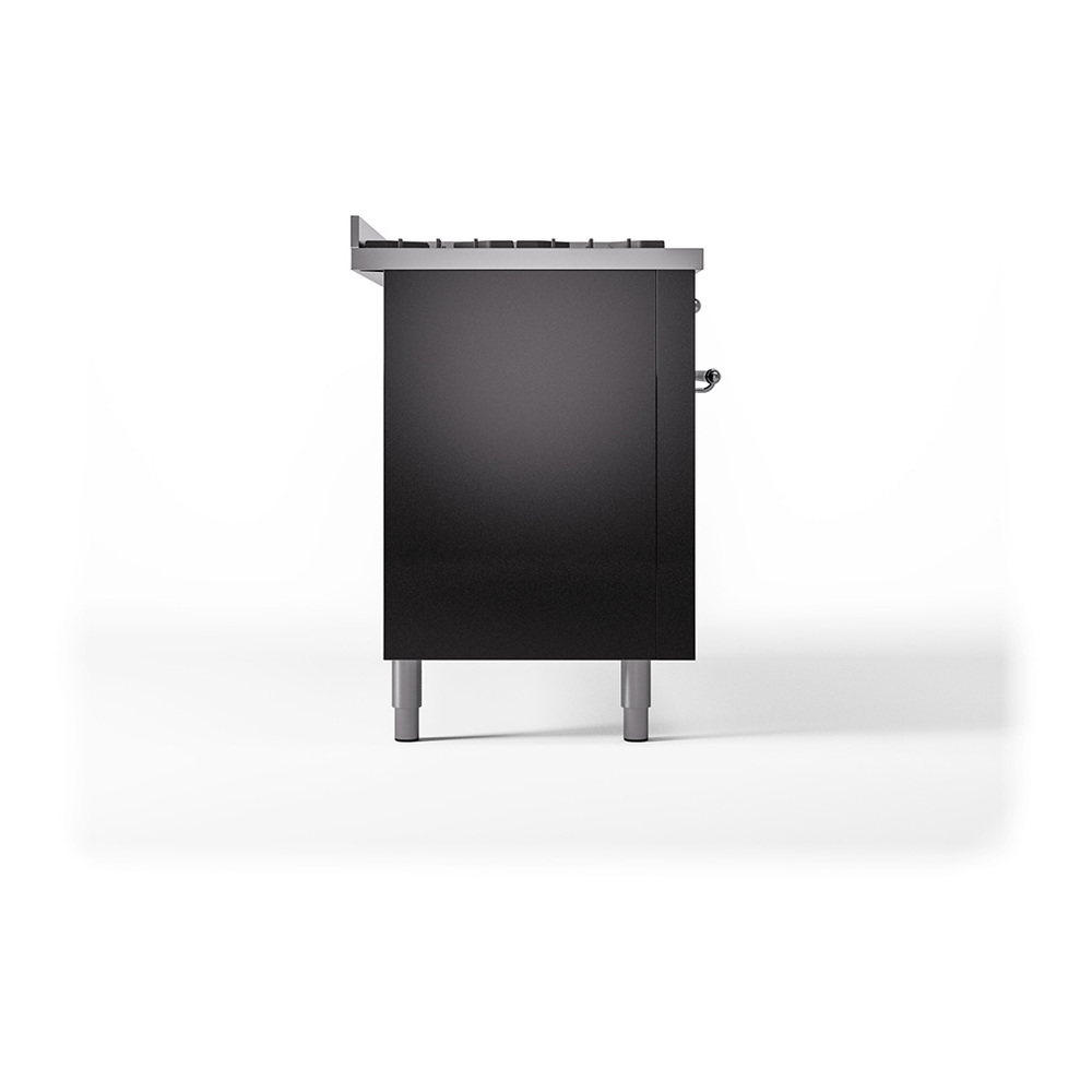 ILVE_UP60FQNMPBKCLP_Nostalgie_II_Dual_Fuel_Range_Left_Angle