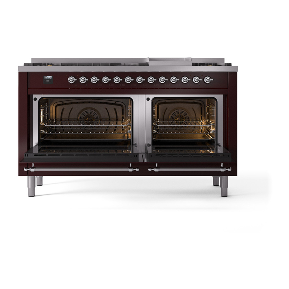 ILVE_UP60FQNMPBUCLP_Nostalgie_II_Dual_Fuel_Range_oven_door_opened