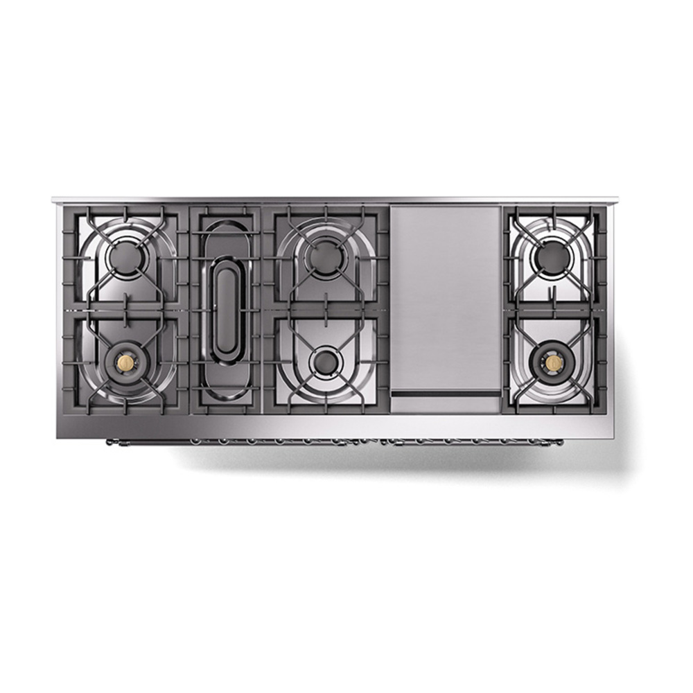 ILVE_UP60FQNMPBUCLP_Nostalgie_II_Dual_Fuel_Range_top_view