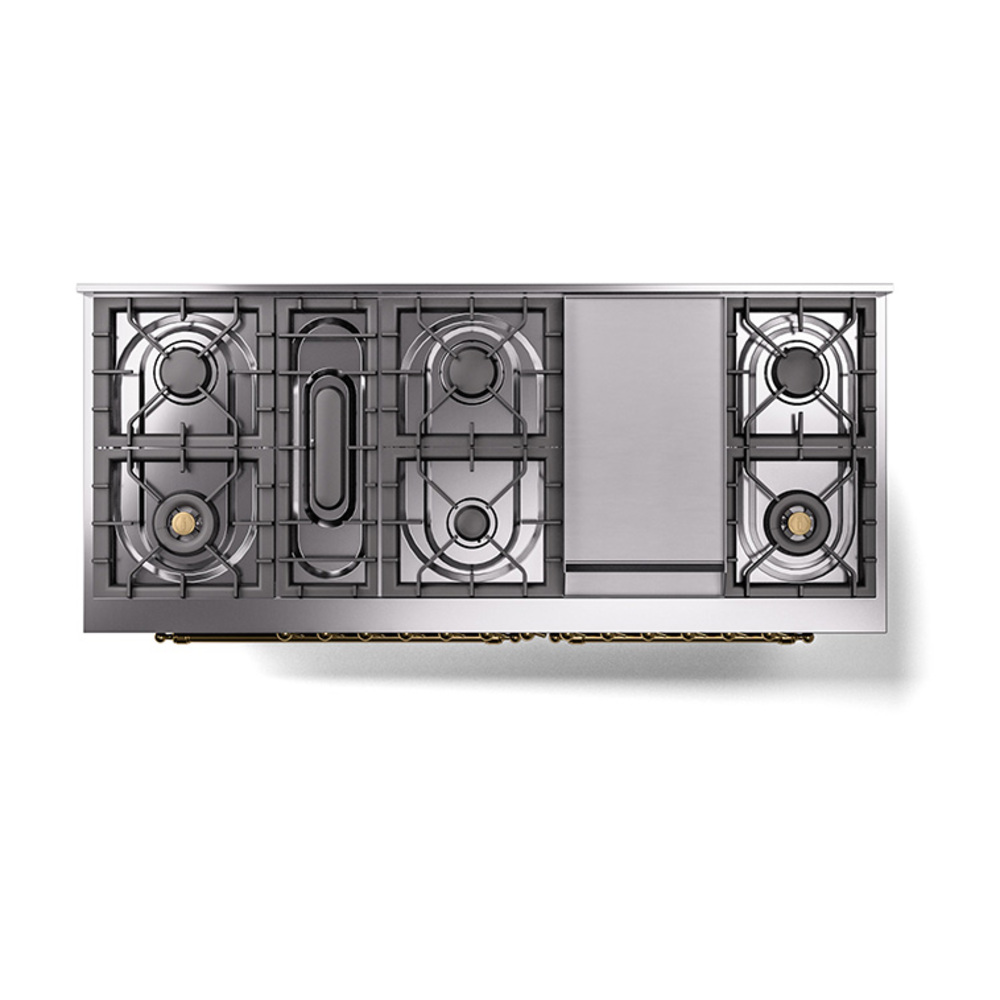 ILVE_UP60FQNMPBUGLP_Nostalgie_II_Dual_Fuel_Range_top_view