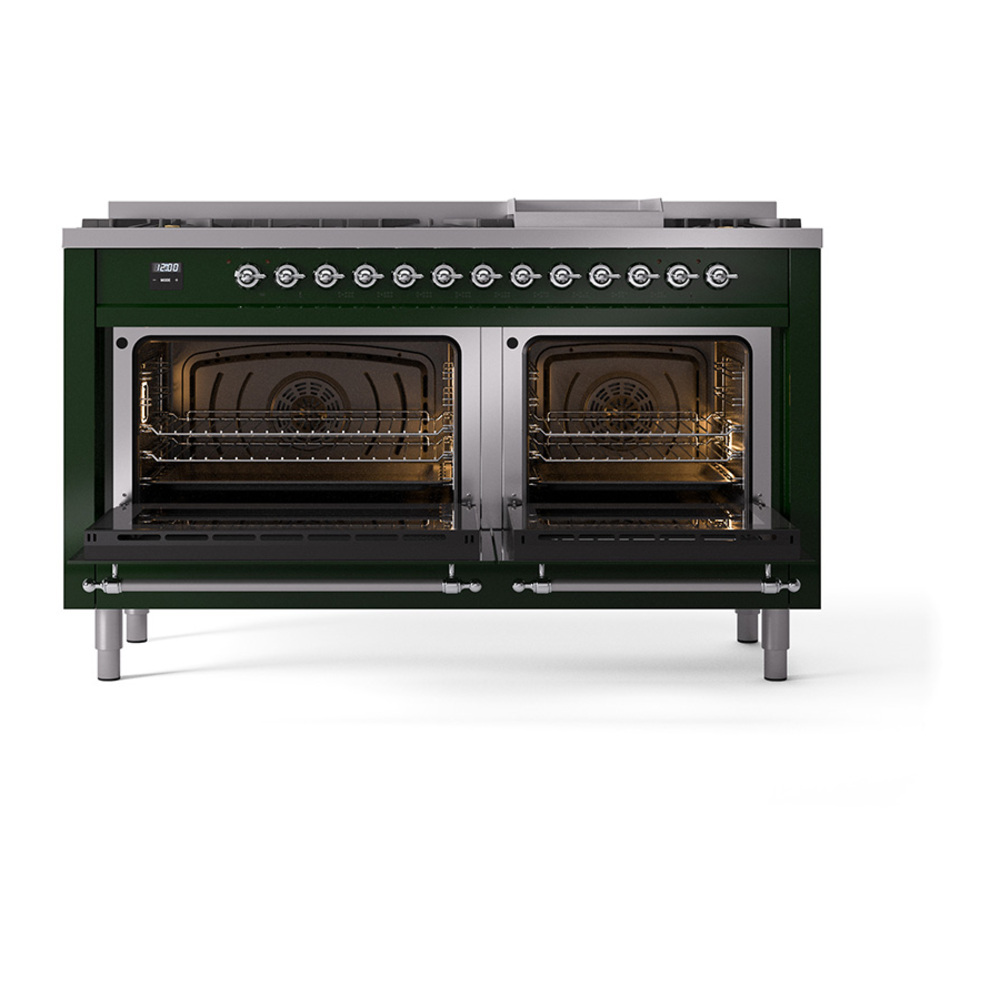 ILVE_UP60FQNMPEGC_Nostalgie_II_Dual_Fuel_Range_oven_door_opened