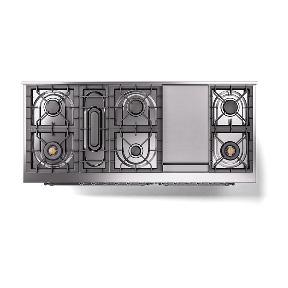 ILVE_UP60FQNMPMGCLP_Nostalgie_II_Dual_Fuel_Range_top_view