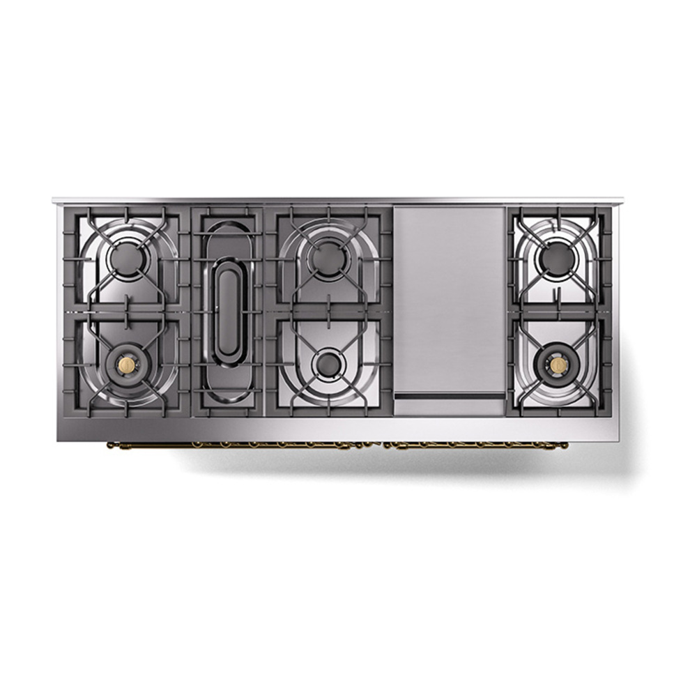 ILVE_UP60FQNMPMGGLP_Nostalgie_II_Dual_Fuel_Range_top_view