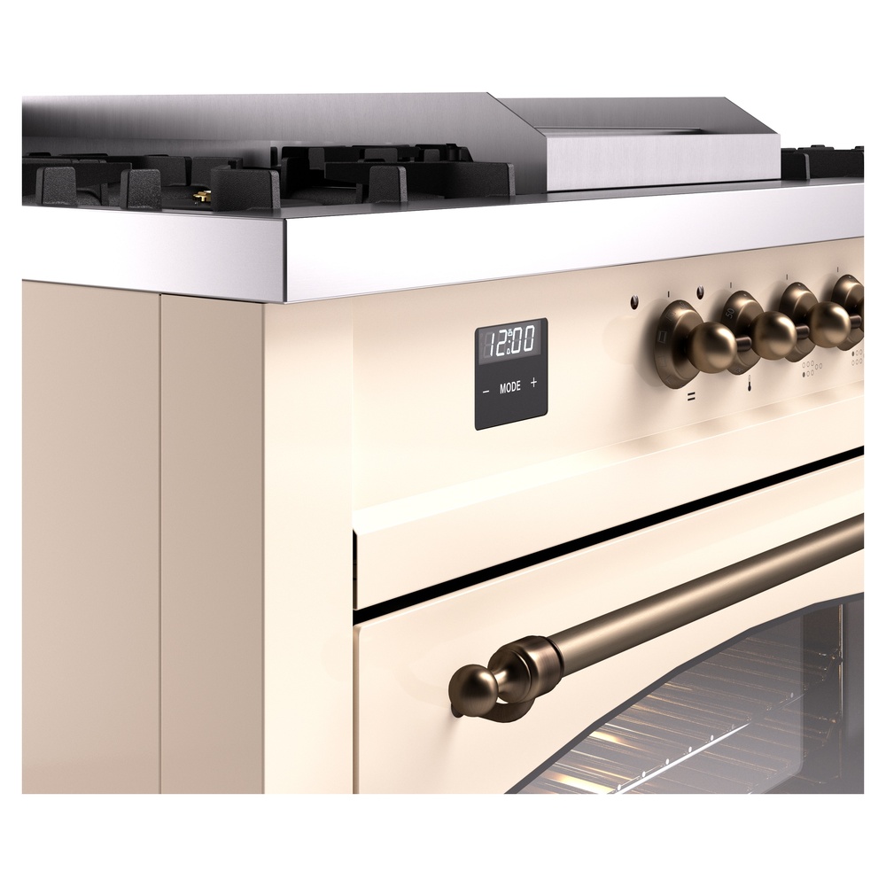 ILVE UP60FSNMPAWB Nostalgie II 60" Dual Fuel Range, details