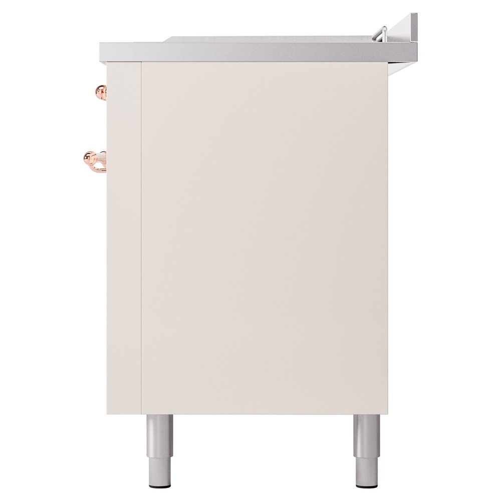 ILVE UP60FSNMPAWPLP Nostalgie II 60" Dual Fuel Range, right side view