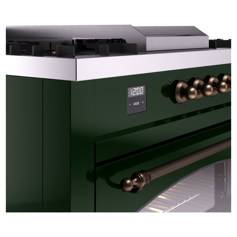 ILVE UP60FSNMPEGBLP Nostalgie II 60" Dual Fuel Range, details