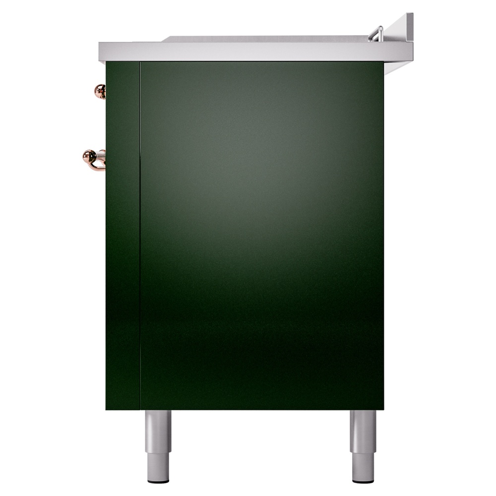 ILVE UP60FSNMPEGPLP Nostalgie II 60" Dual Fuel Range, right side view