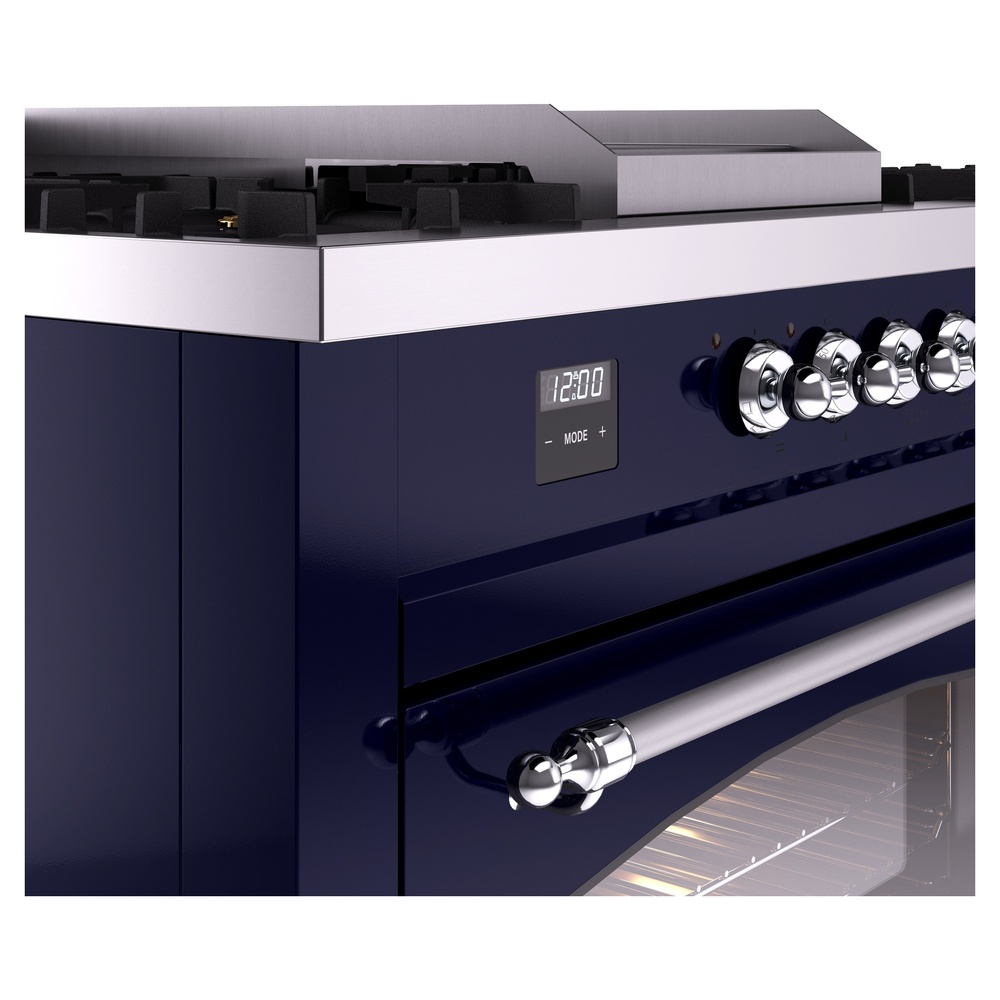 ILVE UP60FSNMPMBCLP Nostalgie II 60" Dual Fuel Range, details