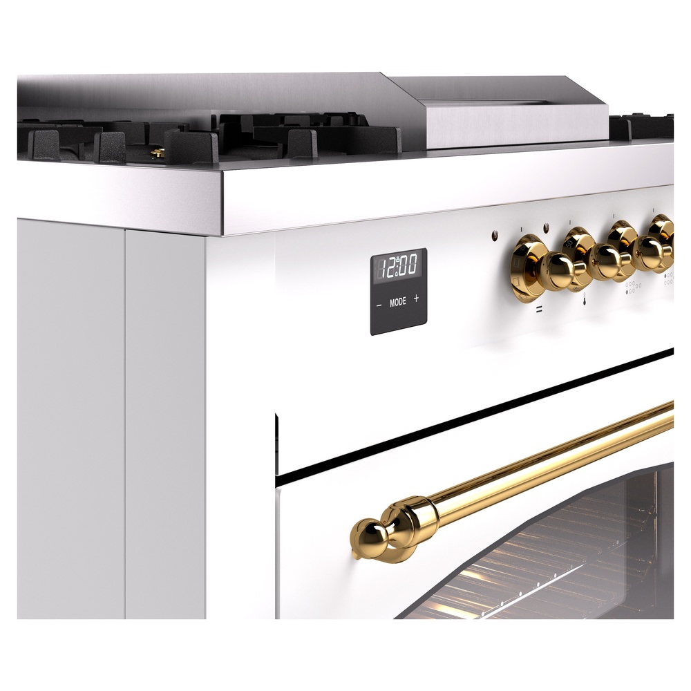 ILVE UP60FSNMPWHG Nostalgie II 60" Dual Fuel Range, details