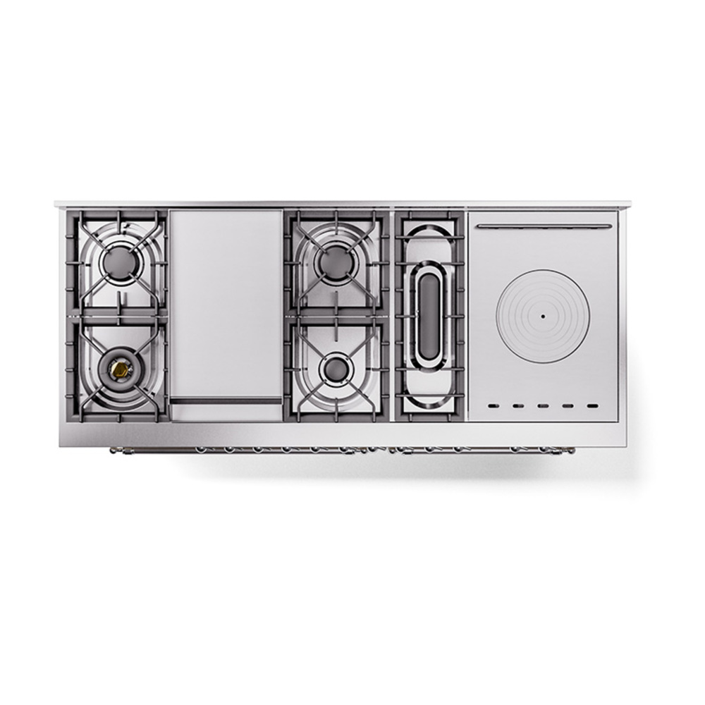 ILVE_UP60FSQNMPAWCLP_Nostalgie_II_Dual_Fuel_Range_top_view