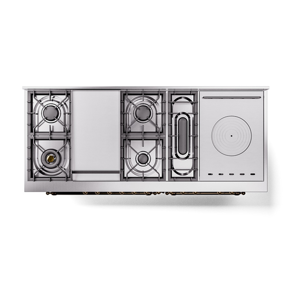 ILVE_UP60FSQNMPBKB_Nostalgie_II_Dual_Fuel_Range_top_view