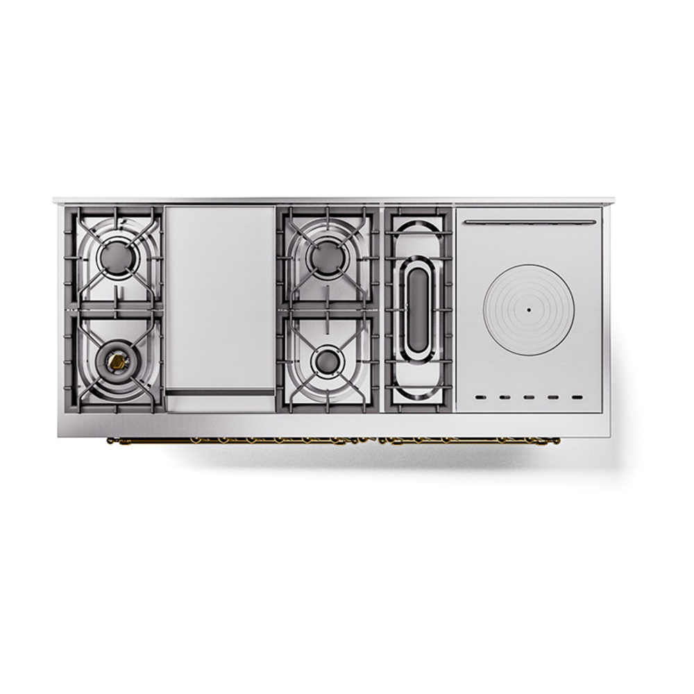 ILVE_UP60FSQNMPBKG_Nostalgie_II_Dual_Fuel_Range_top_view