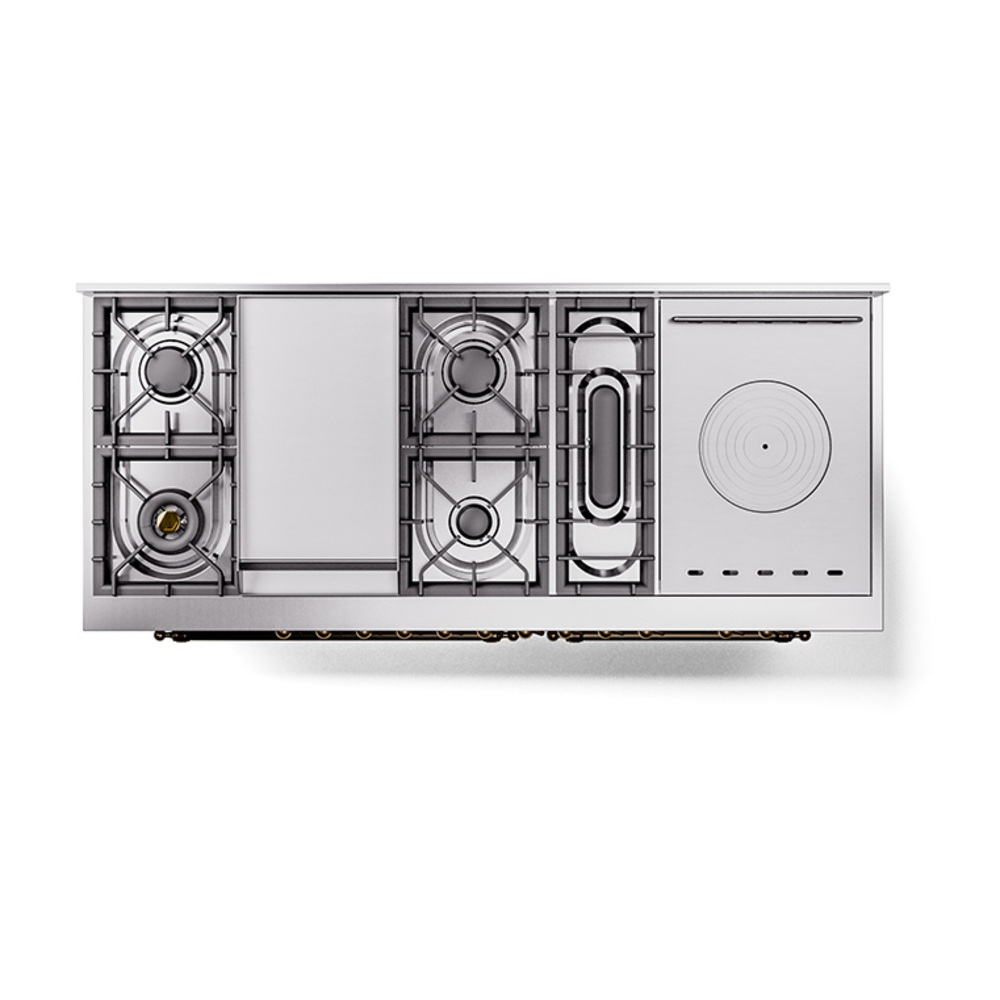 ILVE_UP60FSQNMPEGBLP_Nostalgie_II_Dual_Fuel_Range_top_view