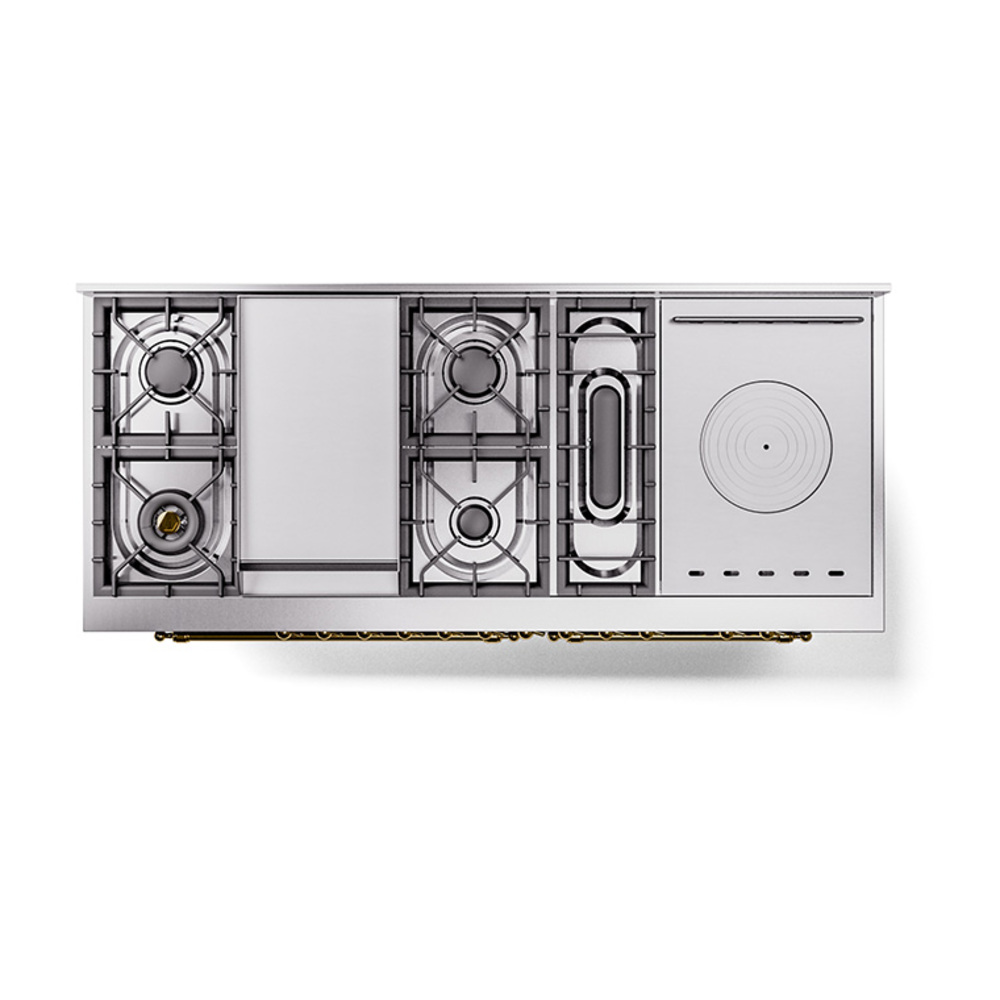 ILVE_UP60FSQNMPEGGLP_Nostalgie_II_Dual_Fuel_Range_top_view