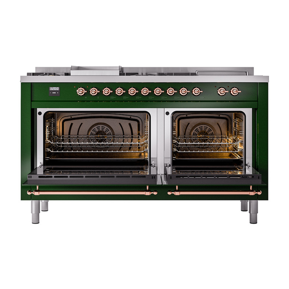 ILVE_UP60FSQNMPEGPLP_Nostalgie_II_Dual_Fuel_Range_oven_door_opened
