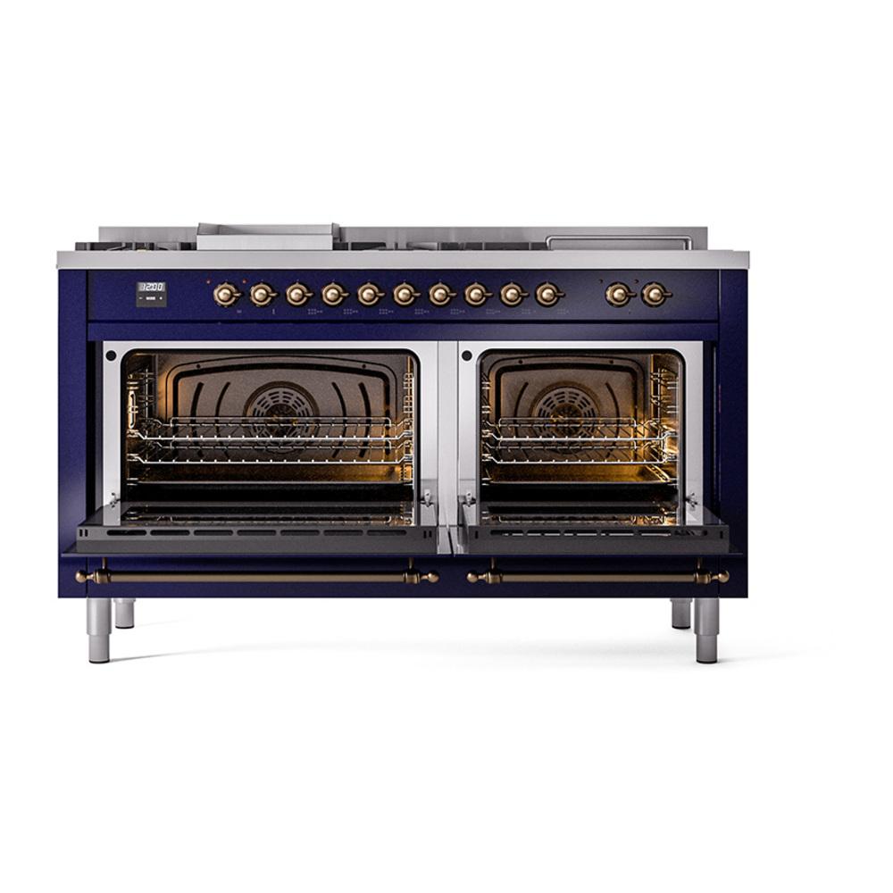 ILVE_UP60FSQNMPMBB_Nostalgie_II_Dual_Fuel_Range_oven_door_opened
