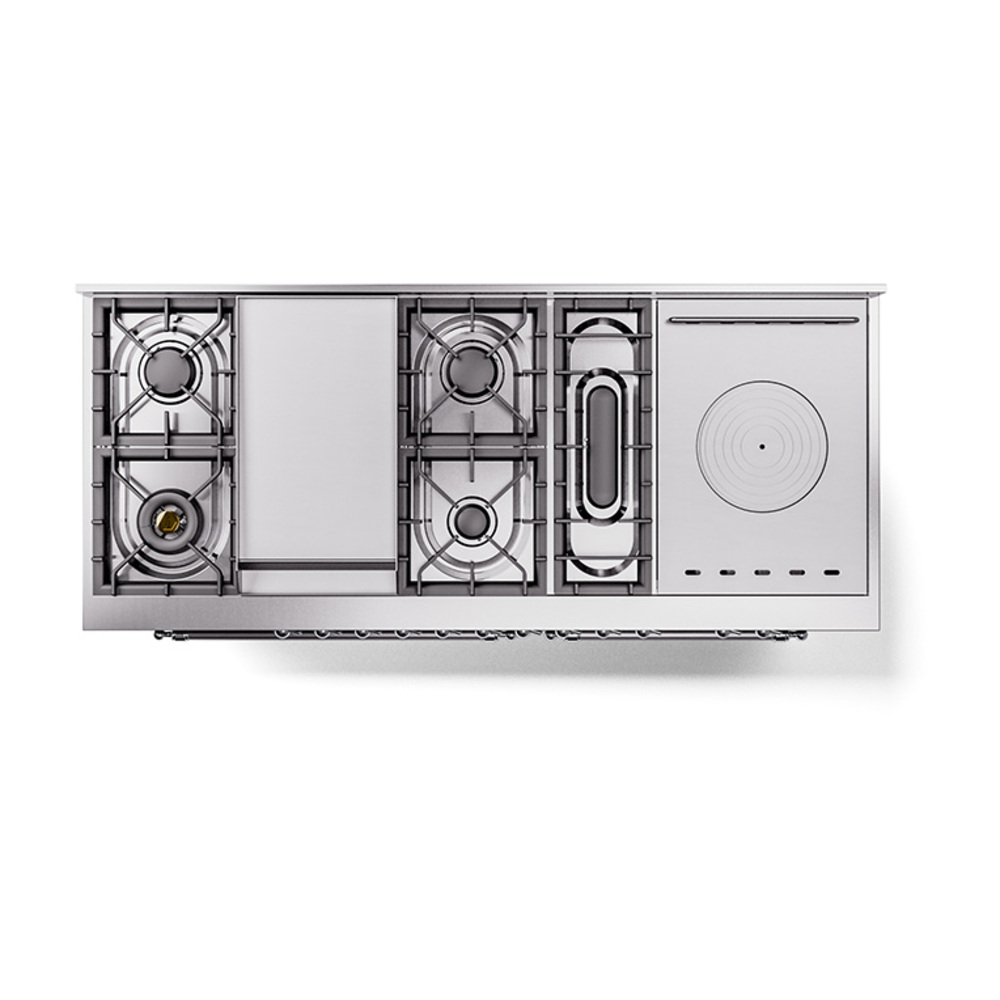 ILVE_UP60FSQNMPMGCLP_Nostalgie_II_Dual_Fuel_Range_top_view