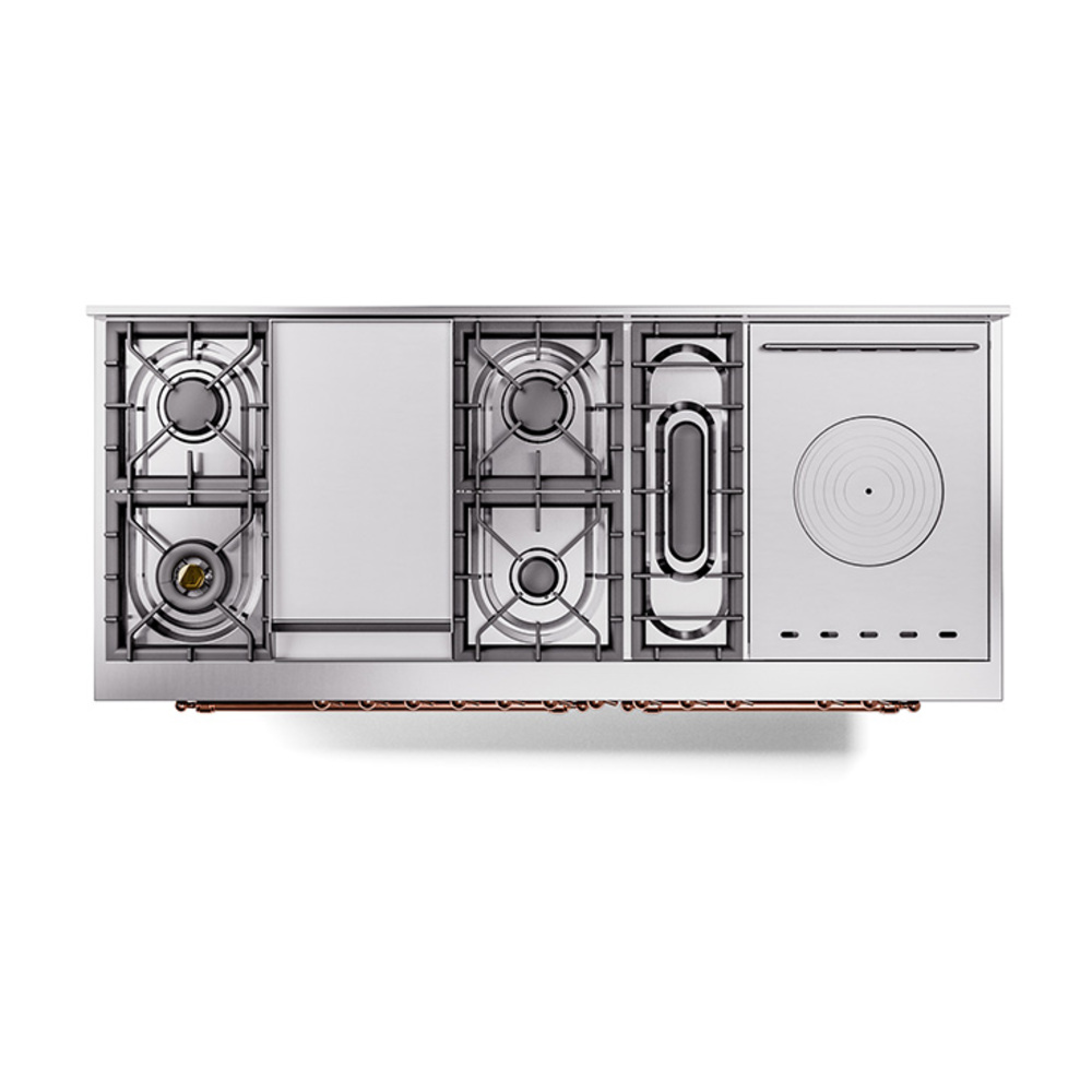 ILVE_UP60FSQNMPMGPLP_Nostalgie_II_Dual_Fuel_Range_top_view