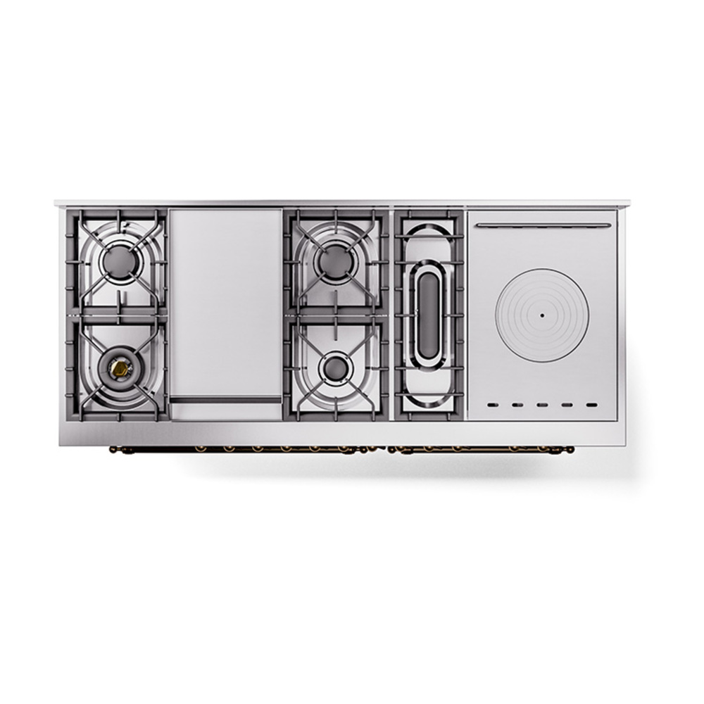 ILVE_UP60FSQNMPRABLP_Nostalgie_II_Dual_Fuel_Range_top_view