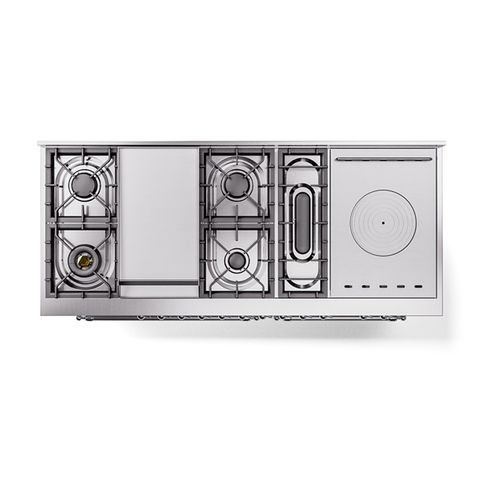 ILVE_UP60FSQNMPRACLP_Nostalgie_II_Dual_Fuel_Range_top_view