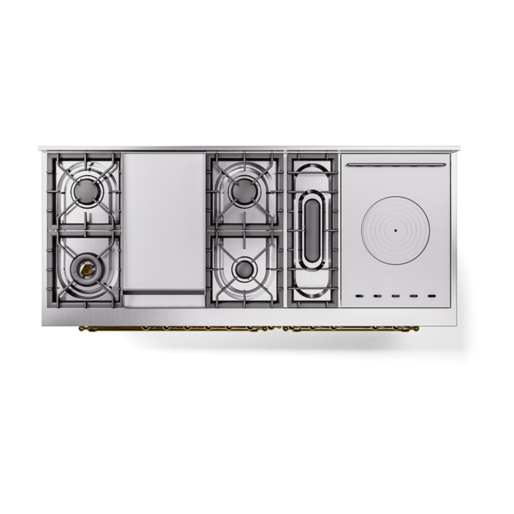 ILVE_UP60FSQNMPRAGLP_Nostalgie_II_Dual_Fuel_Range_top_view