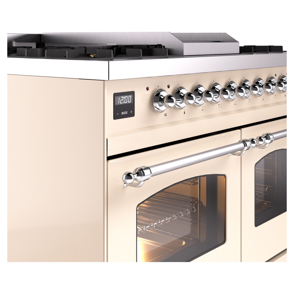 ILVE UPD40FNMPAWC Nostalgie II 40" Dual Fuel Range, details
