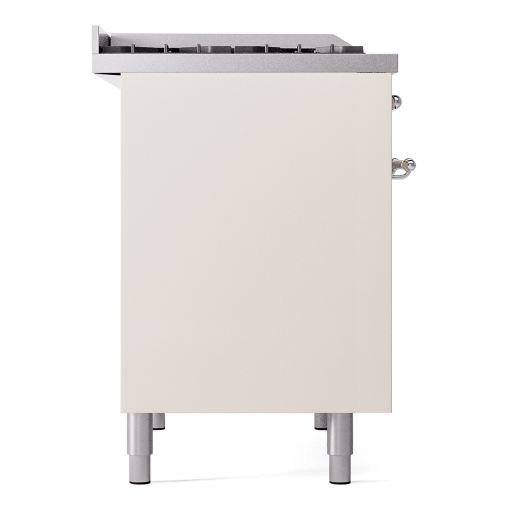 ILVE UPD40FNMPAWC Nostalgie II 40" Dual Fuel Range, left side view