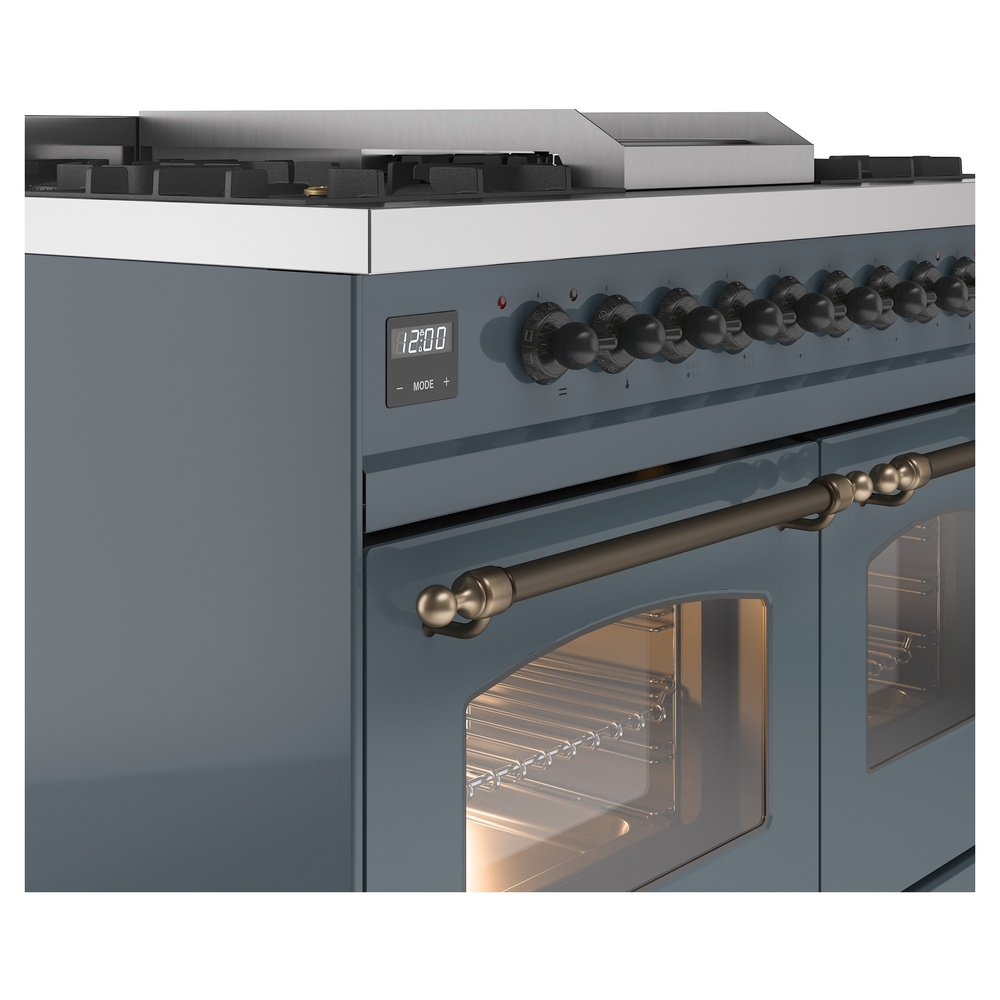ILVE UPD40FNMPBGBLP Nostalgie II 40" Dual Fuel Range, details