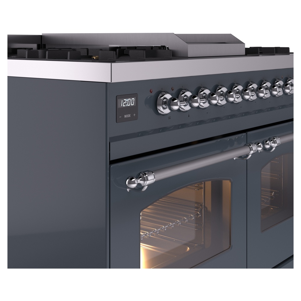 ILVE UPD40FNMPBGC Nostalgie II 40" Dual Fuel Range, details