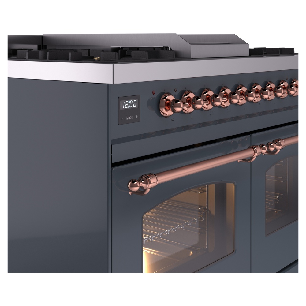 ILVE UPD40FNMPBGP Nostalgie II 40" Dual Fuel Range, details
