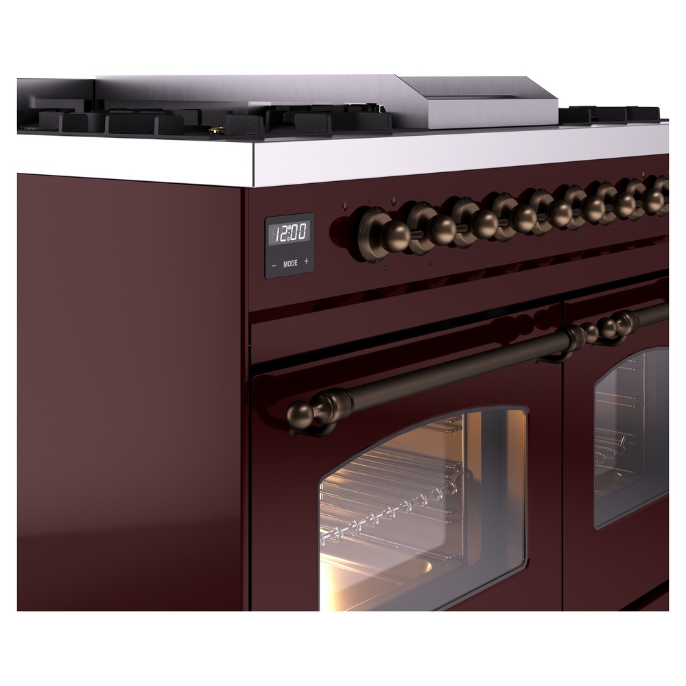 ILVE UPD40FNMPBUB Nostalgie II 40" Dual Fuel Range, details