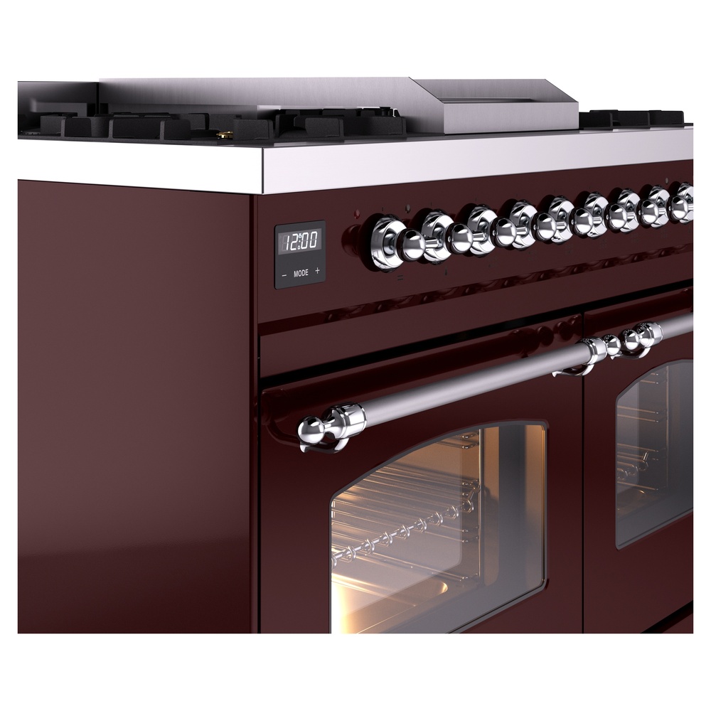 ILVE UPD40FNMPBUC Nostalgie II 40" Dual Fuel Range, details